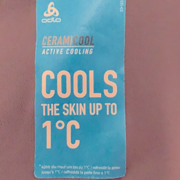 NWOT ODLO ProCeramicool Athletic Shirt - Picture 10 of 13